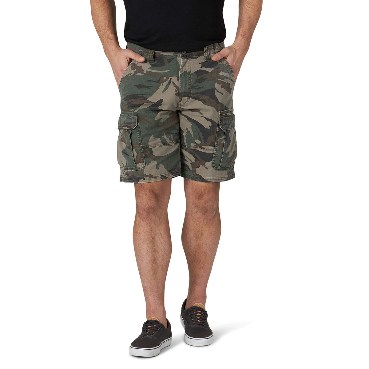 Wrangler Authentics Men's Classic Cargo Stretch Short Jansha Store
