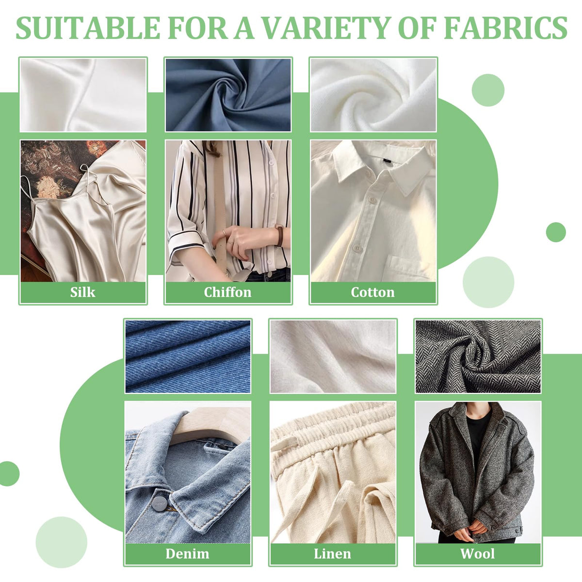 Medium Weight Interfacing Fabric for Sewing Iron On Fusible Interfacing Jansha Store