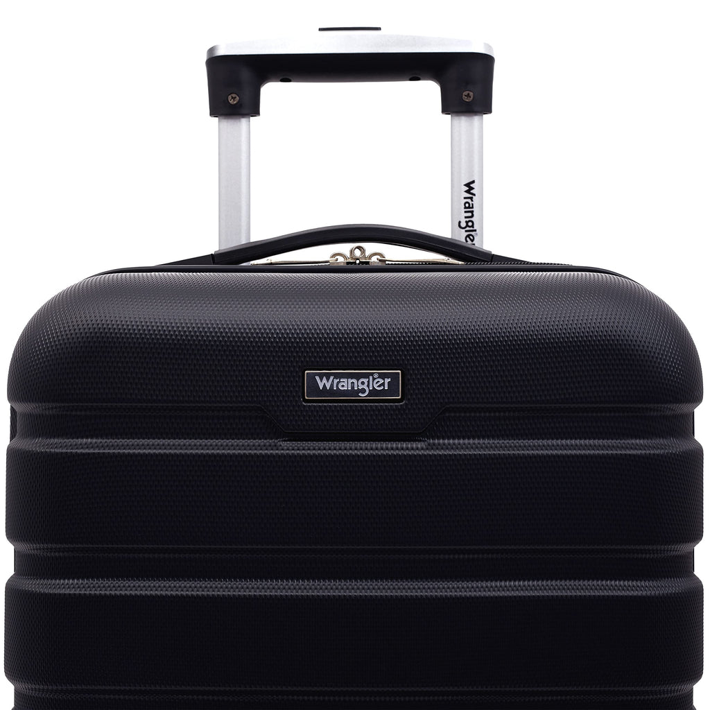 Wrangler 22" Hardside Spinner Carry-On Luggage, Teal Jansha Store