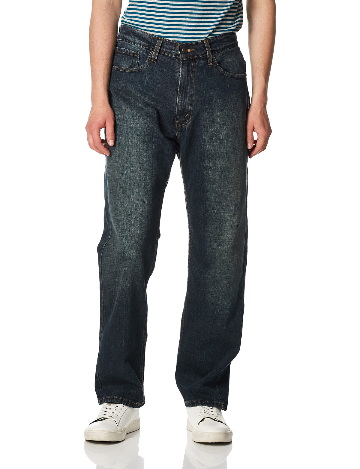 Levi Strauss Signature Gold Men's Relaxed Fit Flex Jeans Jansha Store