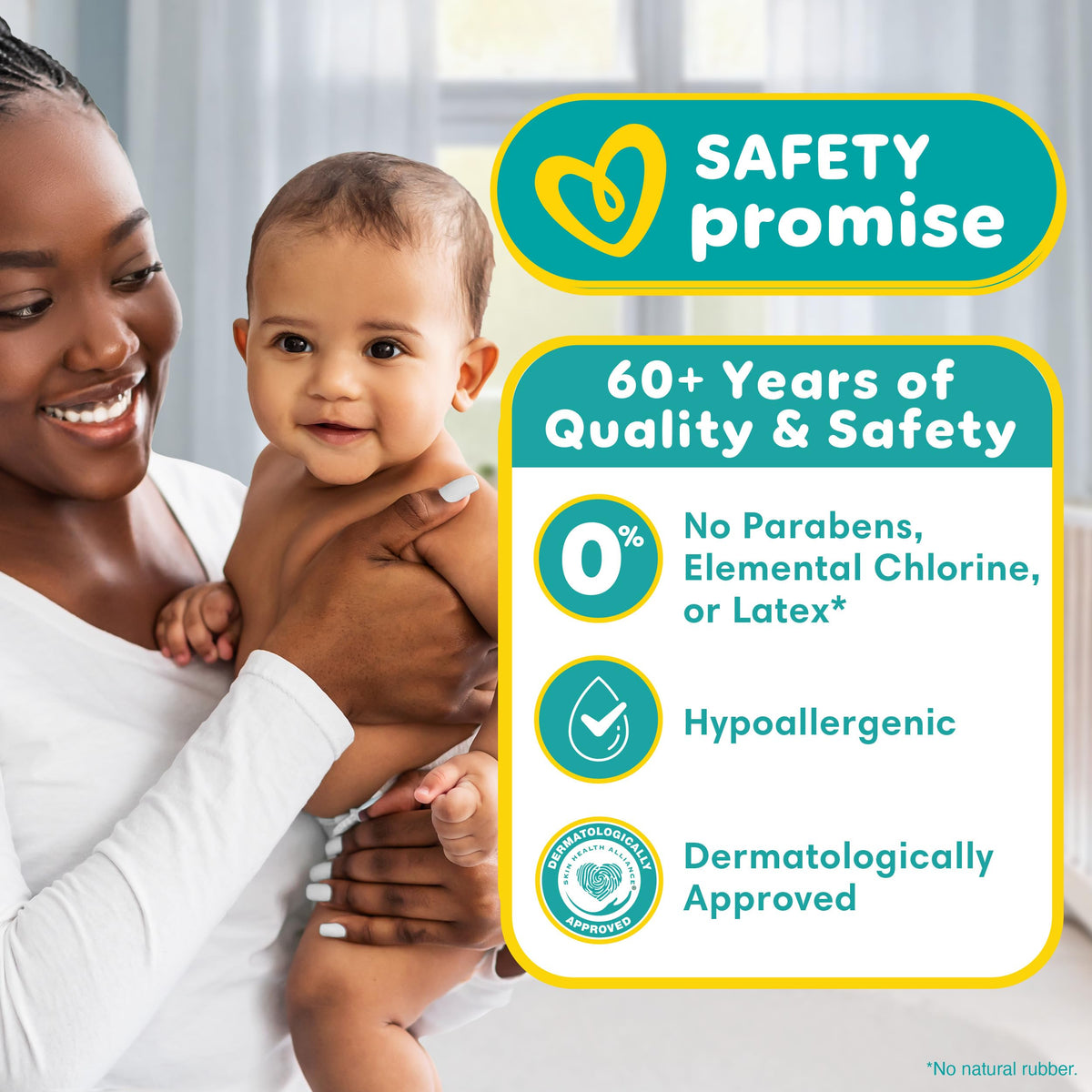 Pampers Baby Dry Ultra Cushiony Diapers, Size 3 (13-26 lbs), 104 Count, Up to 100% Leakproof (Packaging May Vary) Jansha Store