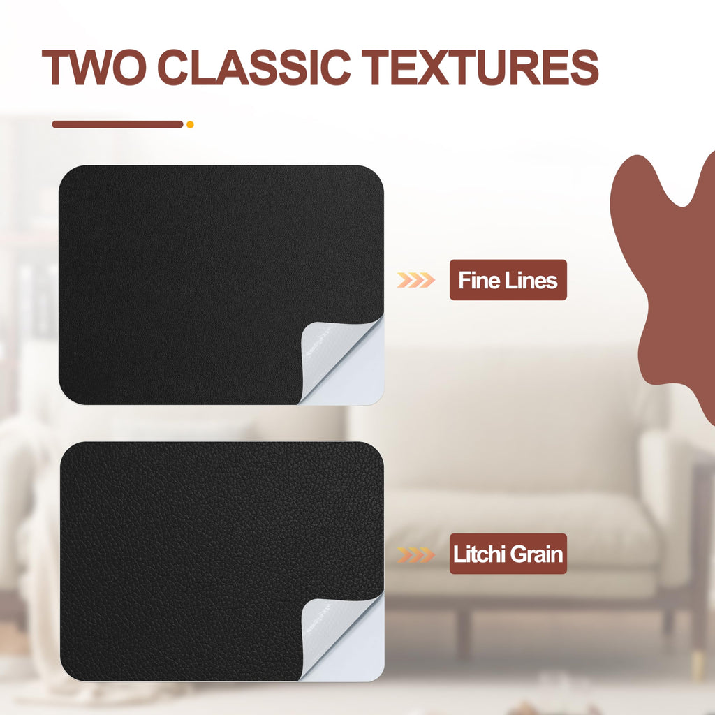 Besezx Leather Repair Patch Tape Kit, Self Adhesive Leather Repair for Furniture, Couch, Sofa, Car Seats,Office Chair,Vinyl Repair Kit.4.8inx60in Jansha Store