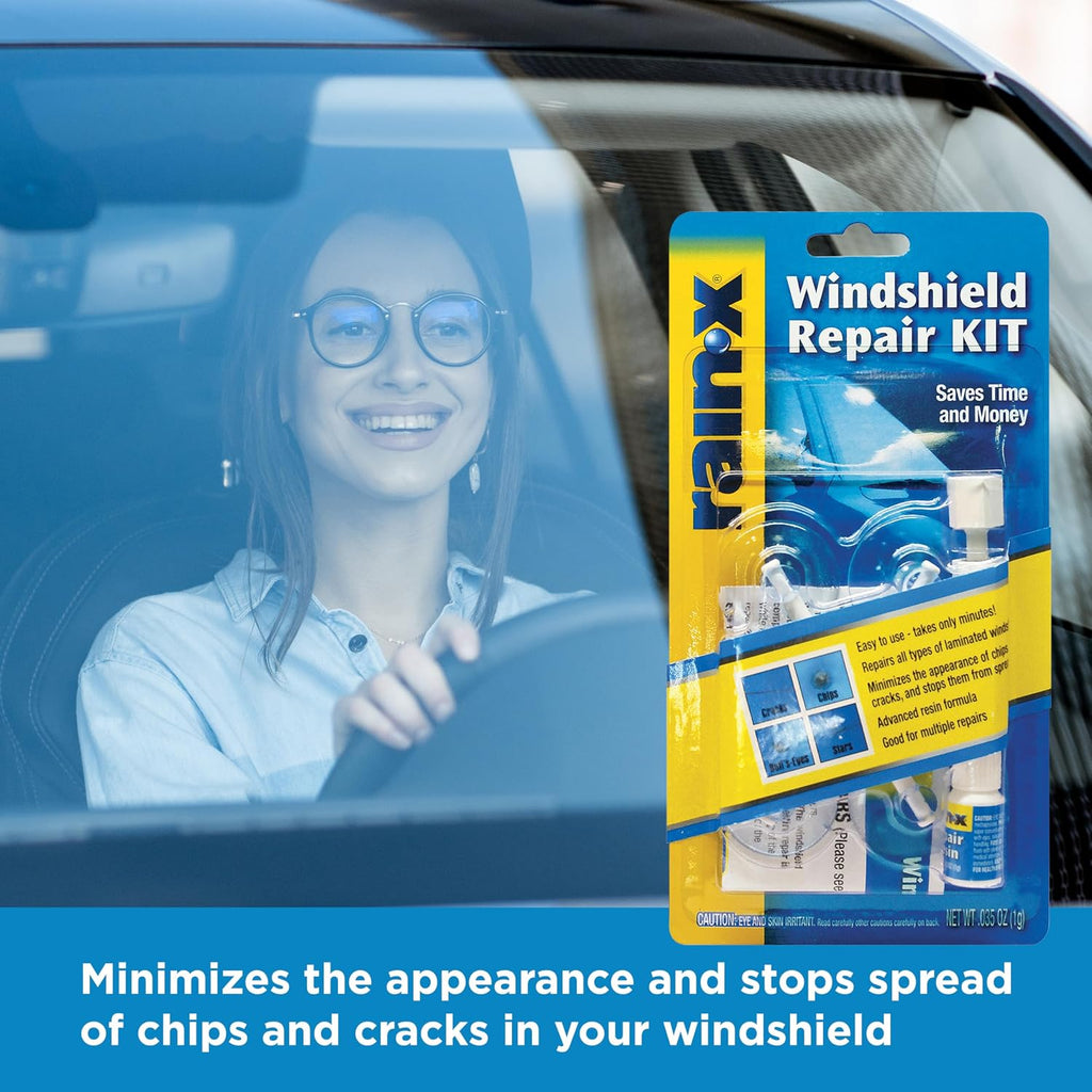 Rain-X 600001 Windshield Repair Kit for Chips, Cracks & Bullseyes Jansha Store