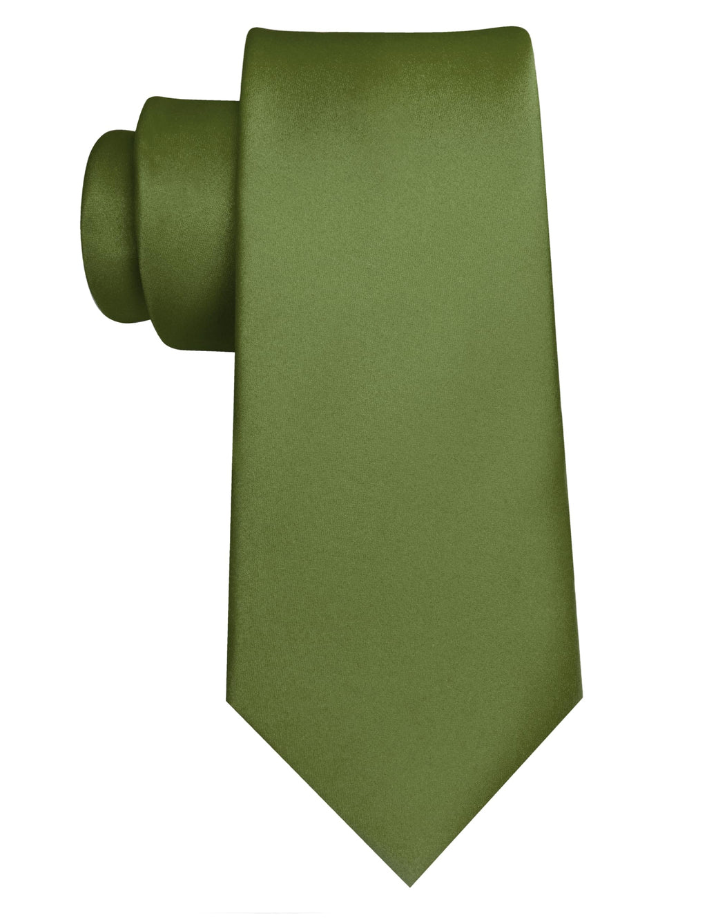 JEMYGINS Solid Color Tie Mens Necktie for Business and Wedding Jansha Store