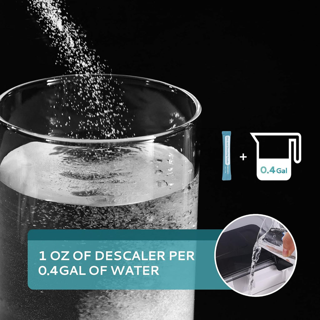 EUHOMY Ice Maker Cleaner & Descaler, 24 Uses & Individually Packed Jansha Store