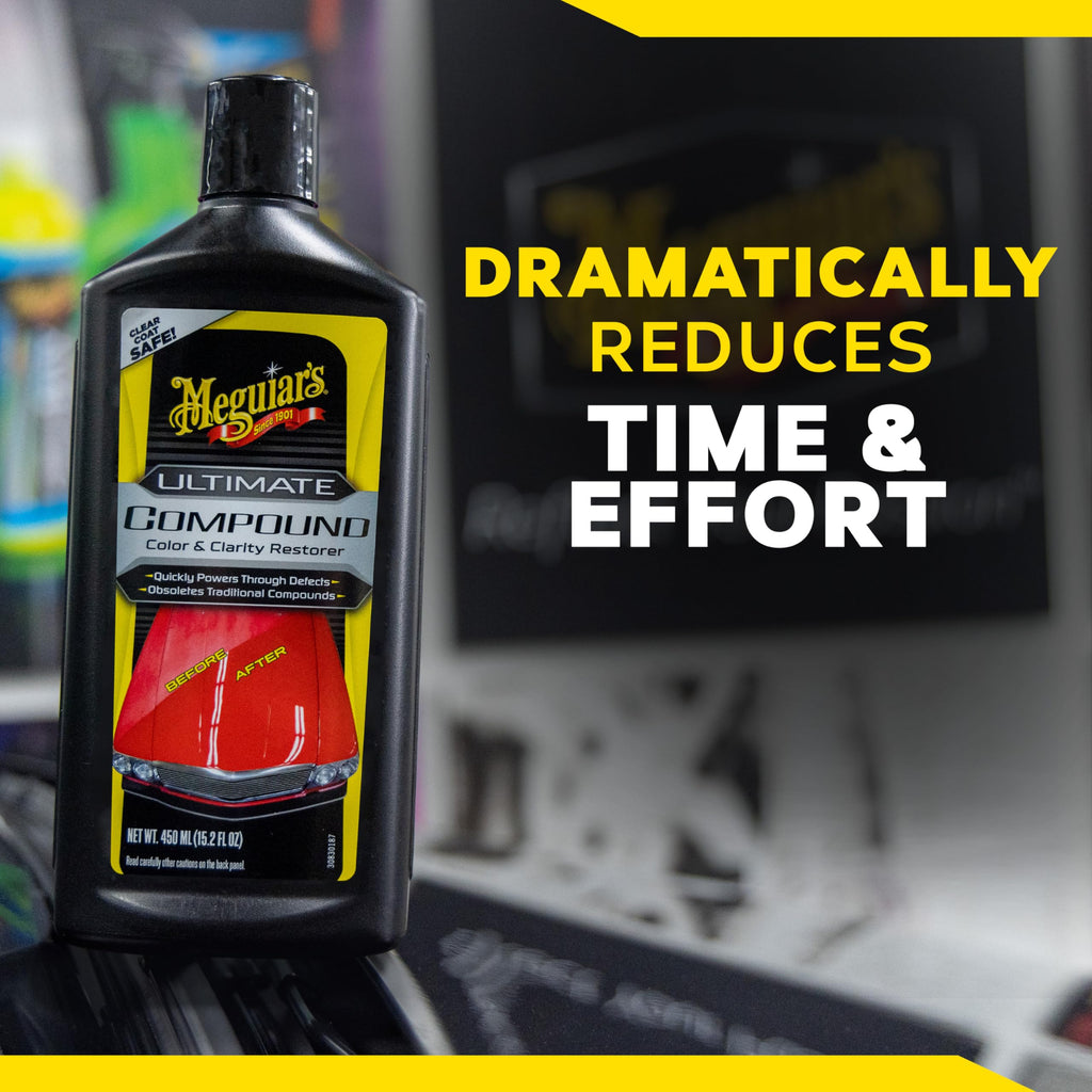 Meguiar's Ultimate Compound, Pro-Grade Car Scratch Remover, 15.2 Oz Jansha Store