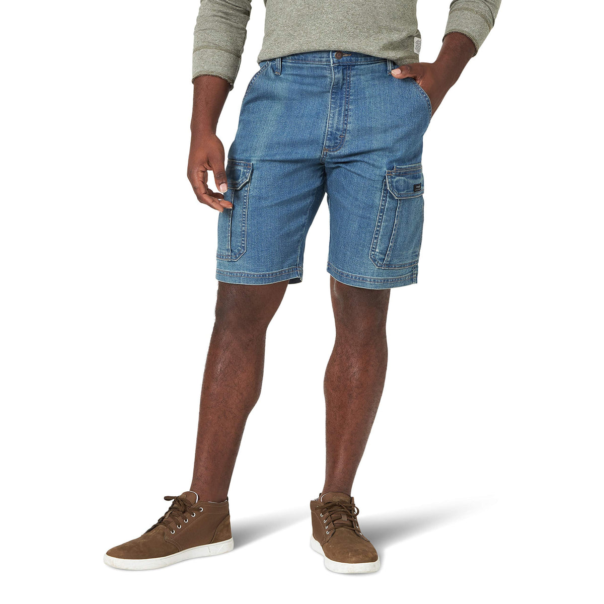 Wrangler Authentics Men's Classic Cargo Stretch Short Jansha Store