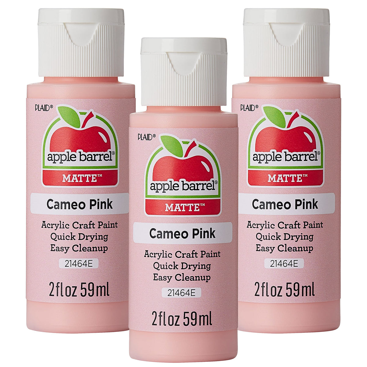 Apple Barrel Acrylic Paint in Assorted Colors (2 Ounce), 20503 White Jansha Store