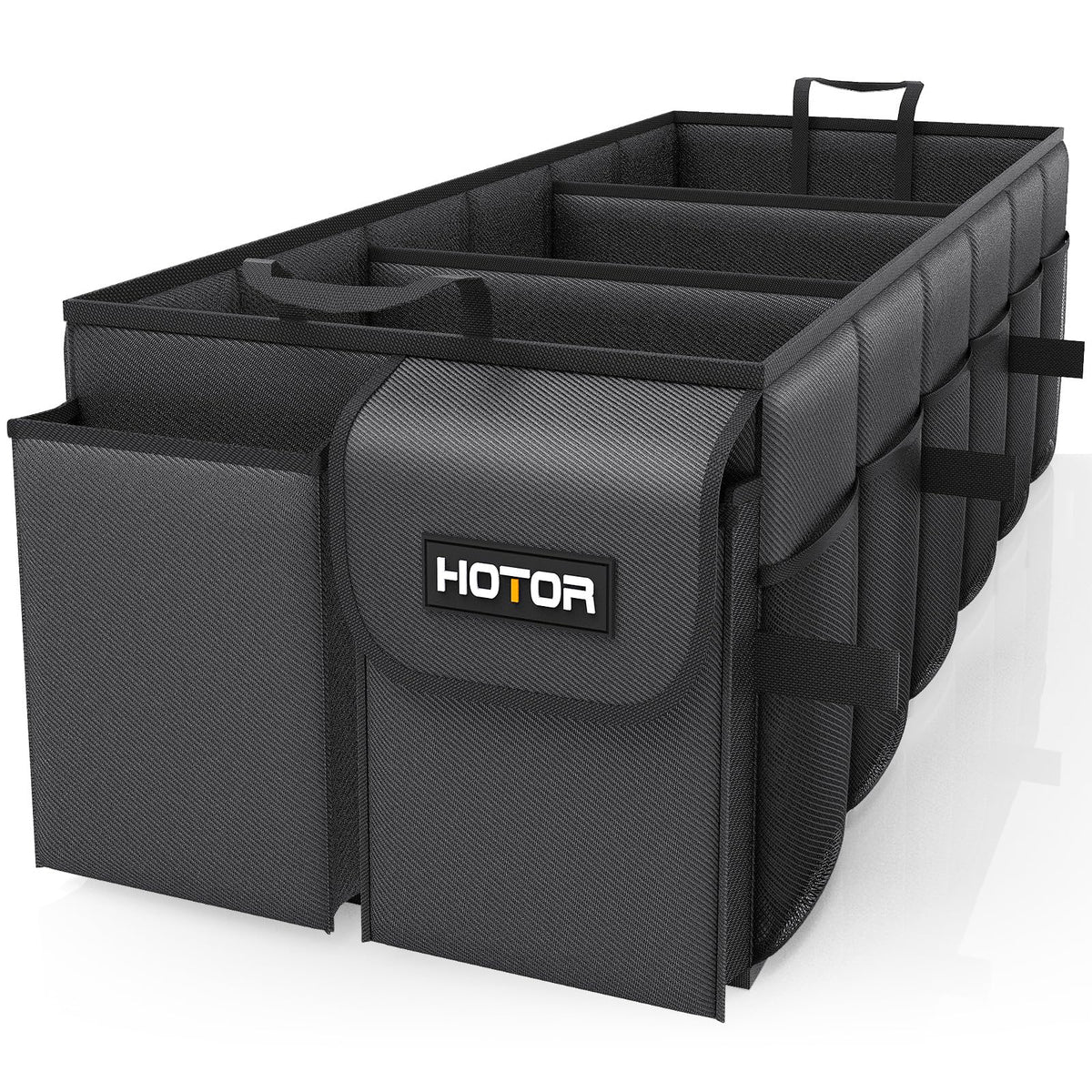 HOTOR Trunk Organizer - Foldable Car Organizer for SUVs & Sedans Storage Jansha Store