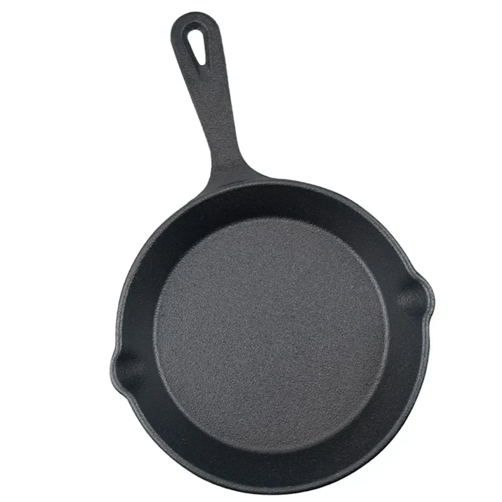 Pan Iron Cast Frying Egg Steak Cooker-2