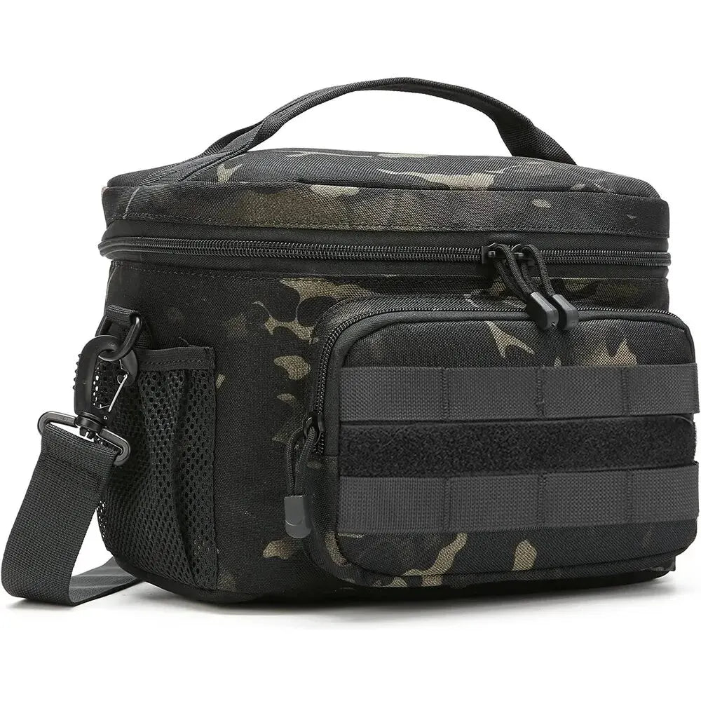 Outdoor Crossbody Travel Bag Duffel Black-0