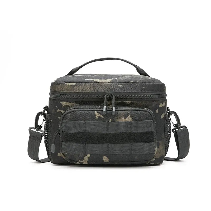 Outdoor Crossbody Travel Bag Duffel Black-4