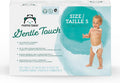 Amazon Brand - Mama Bear Gentle Touch Baby Diapers, Size 5, 27+ lb, Leak Protection, 12 Hours Protection, Wetness Indicator, Hypoallergenic, 132 Count (4 packs of 33) - Jansha Store