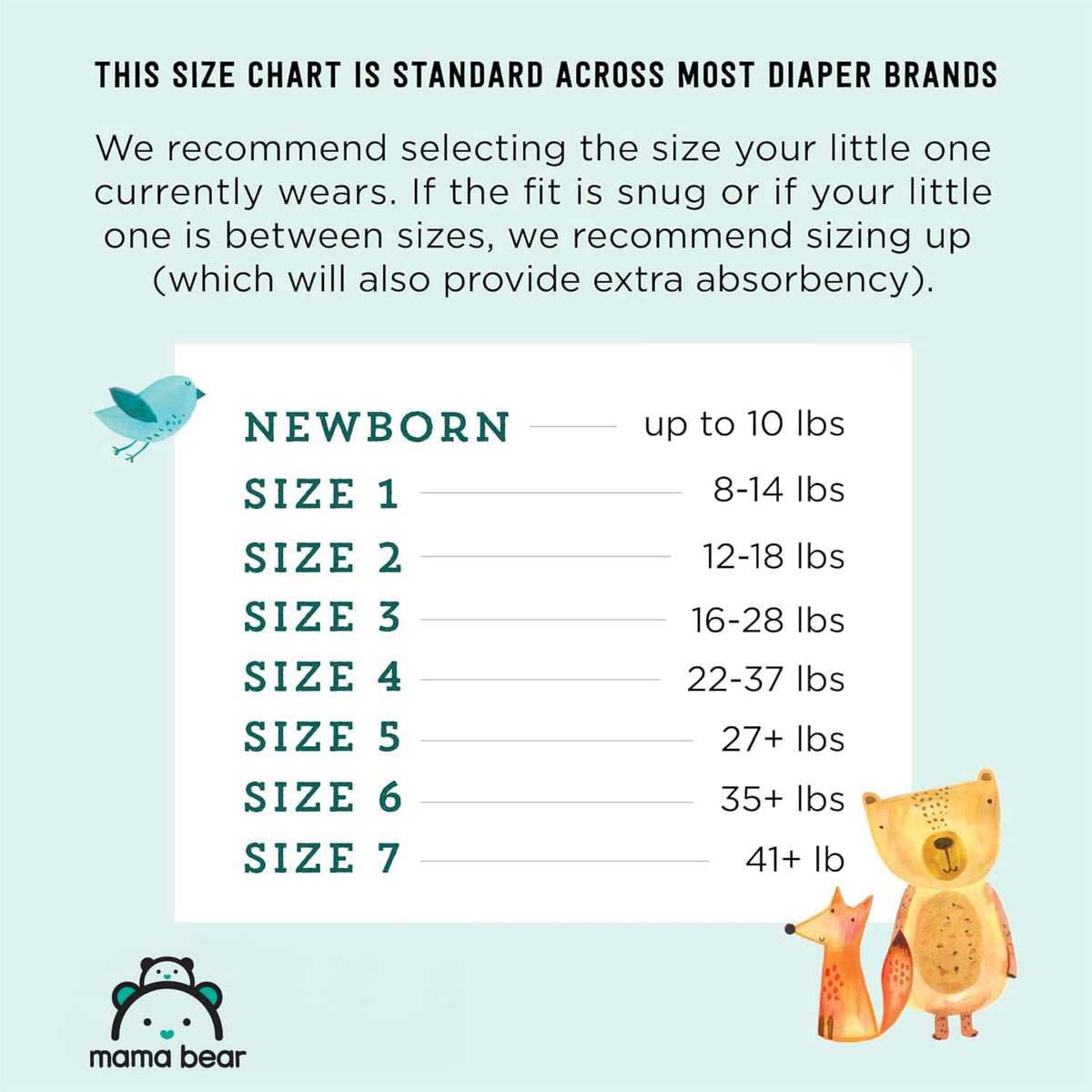 Amazon Brand - Mama Bear Gentle Touch Baby Diapers, Size 5, 27+ lb, Leak Protection, 12 Hours Protection, Wetness Indicator, Hypoallergenic, 132 Count (4 packs of 33) - Jansha Store