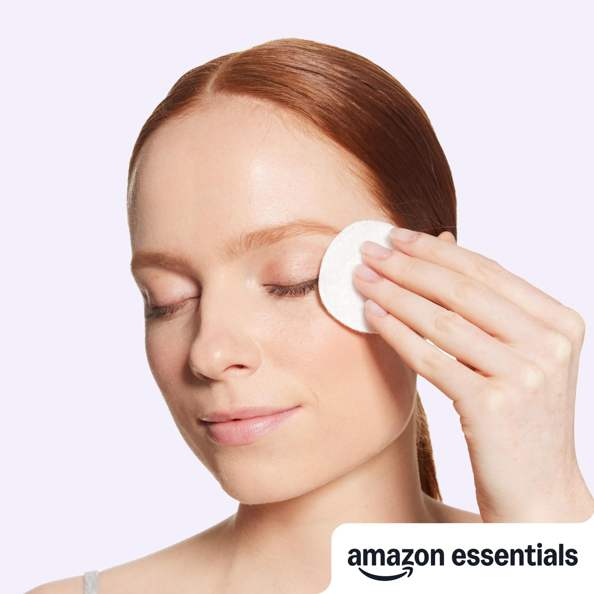 Amazon Essentials 100% Cotton Rounds, 100 Count (Previously Amazon Basics) - Jansha Store