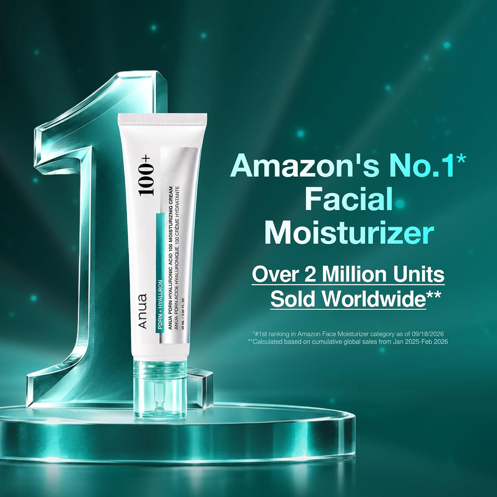 ANUA PDRN Hyaluronic Acid 100 Moisturizing Cream, 2.02 fl oz - Jansha Store
