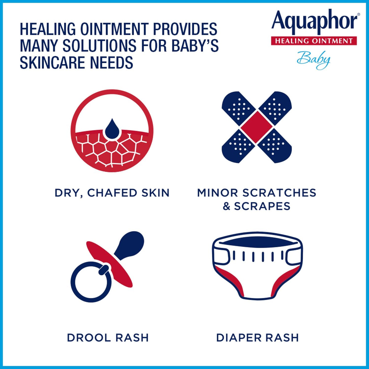 Aquaphor Baby Advanced Therapy Healing Ointment Skin Protectant, 7 OZ - Jansha Store