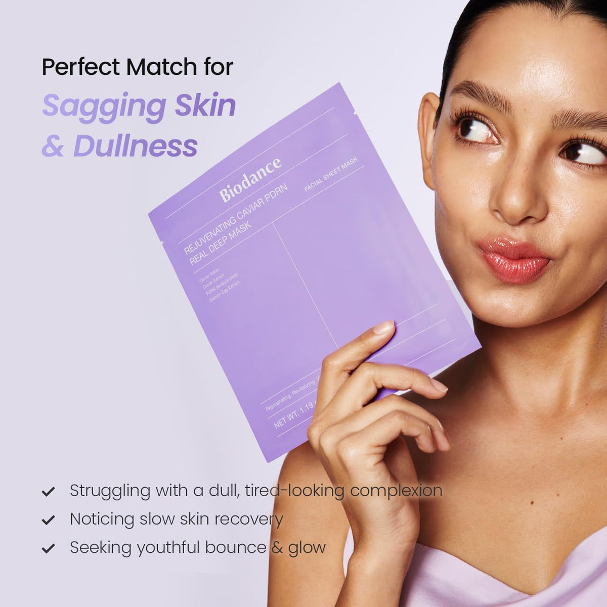 BIODANCE Bio-Collagen Real Deep Mask, Hydrating Overnight Hydrogel Face Mask, Pore Minimizing, Elasticity, Plumping, Travel Essentials & Self Care Gifts for Women, Korean Skin Care | 1.19oz(34g) x 4ea - Jansha Store