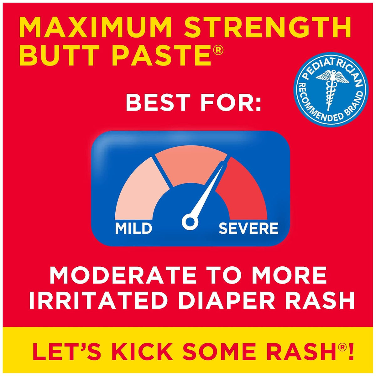 Boudreaux’s Butt Paste Maximum Strength Diaper Rash Cream, 4 Oz - Jansha Store