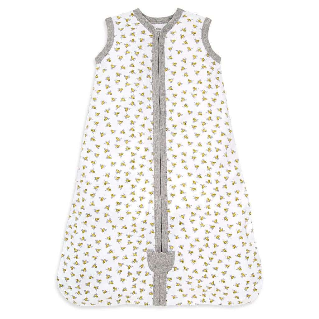 Burt's Bees Baby Infant Wearable Blanket, Organic Cotton Unisex Beekeeper - Light Weight 0.5 TOG or Medium Weight 1.5 TOG - Jansha Store