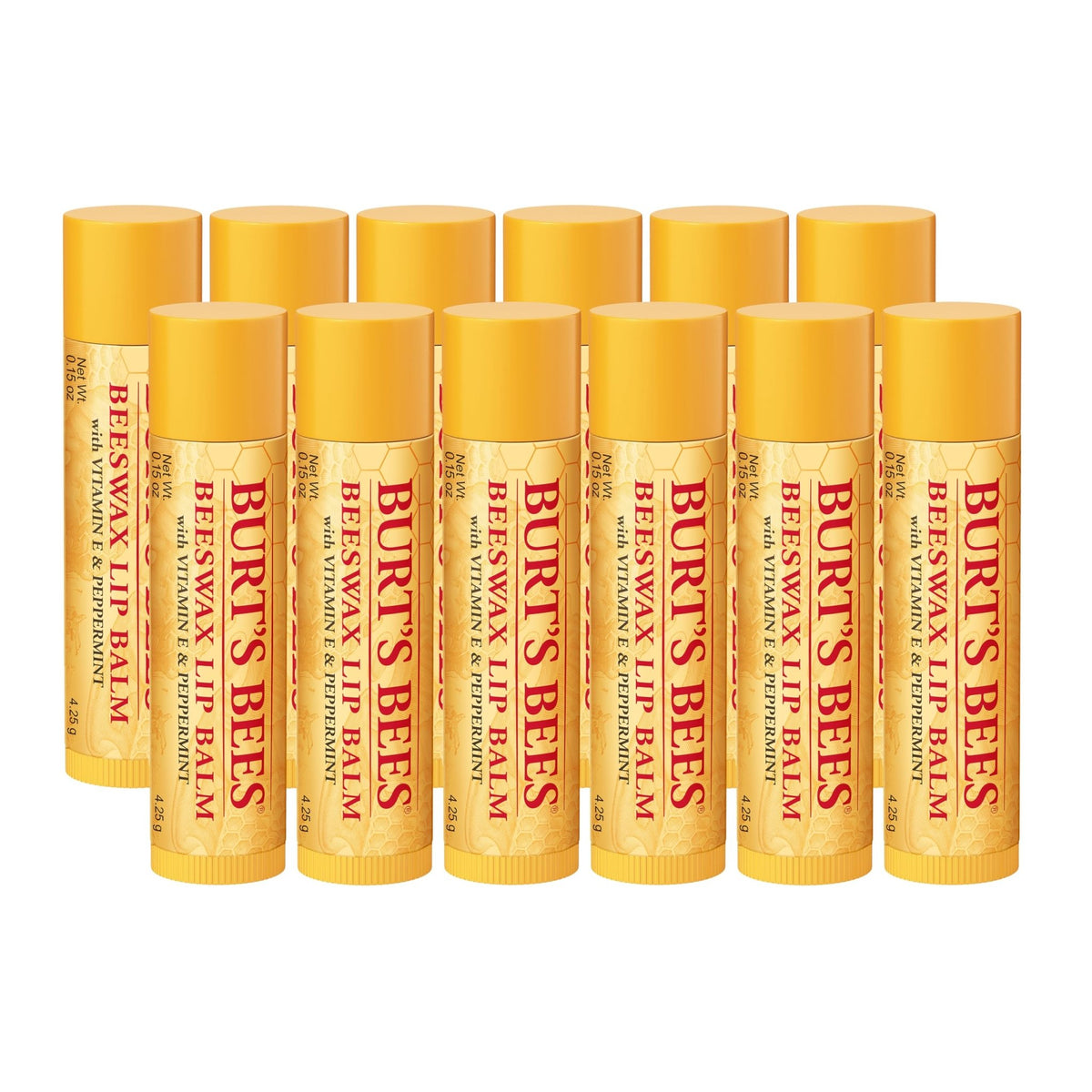 Burt's Bees Lip Balm, Pomegranate, 0.15 oz., 4 Tubes - Jansha Store