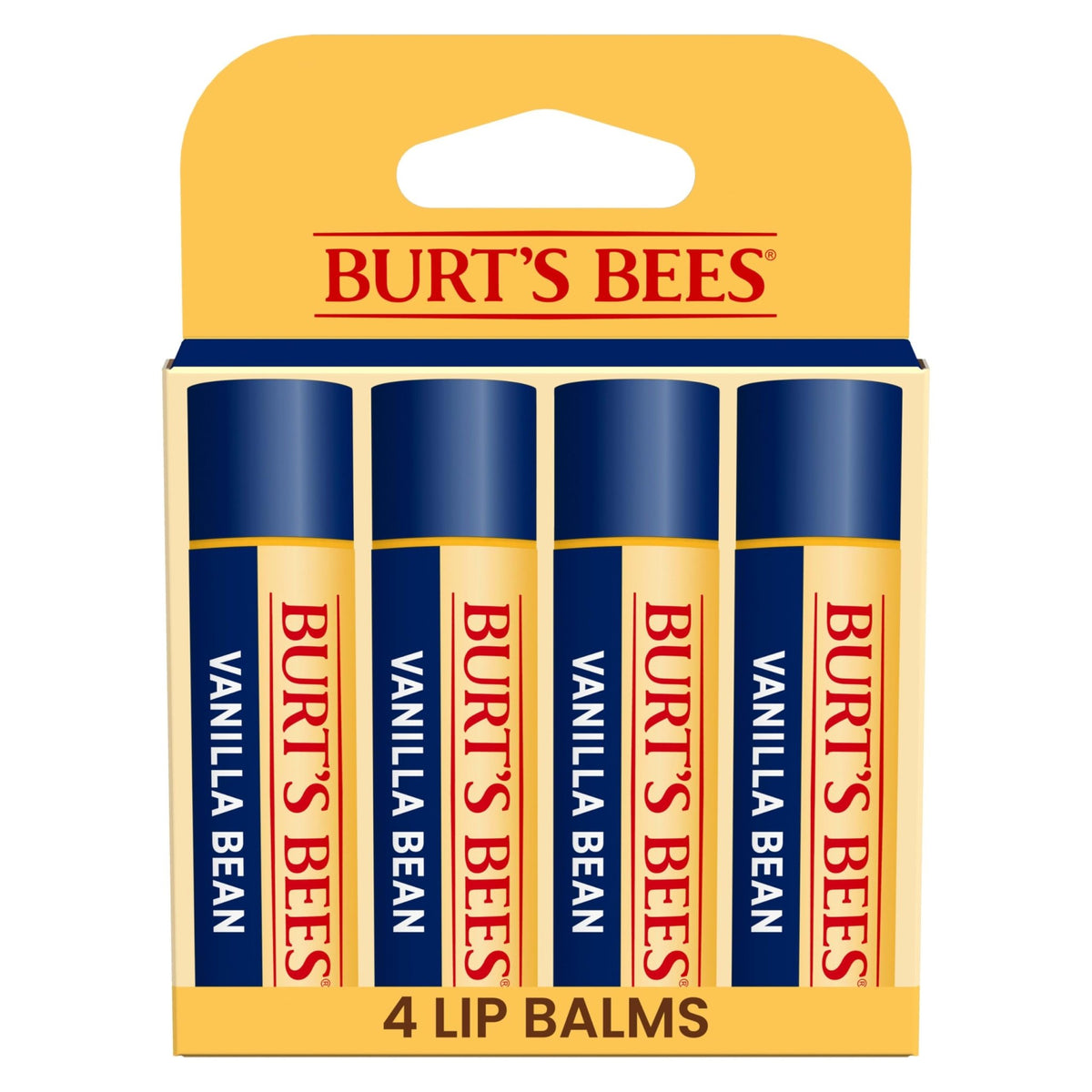 Burt's Bees Lip Balm, Pomegranate, 0.15 oz., 4 Tubes - Jansha Store