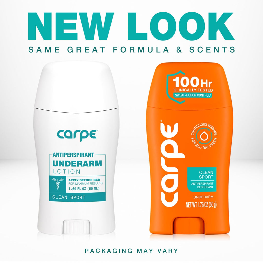 Carpe 100-Hour Antiperspirant Deodorant, Mountain Breeze - 2 Pack - Jansha Store
