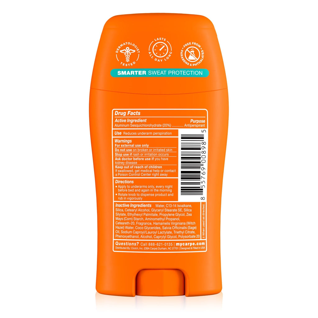 Carpe 100-Hour Antiperspirant Deodorant, Mountain Breeze - 2 Pack - Jansha Store