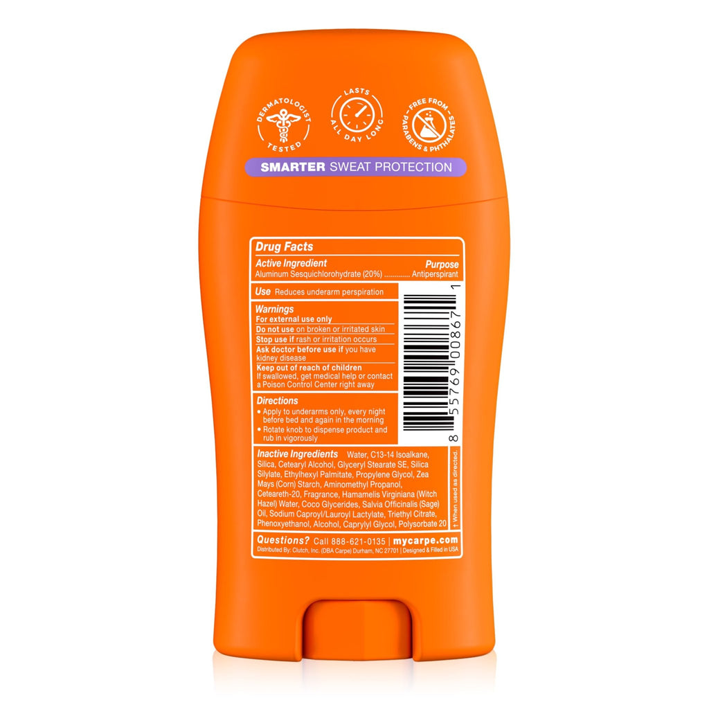 Carpe 100-Hour Antiperspirant Deodorant, Mountain Breeze - 2 Pack - Jansha Store