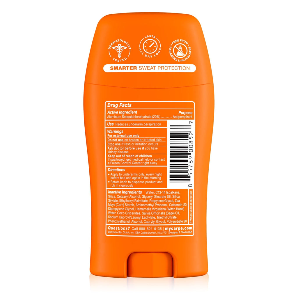 Carpe 100-Hour Antiperspirant Deodorant, Mountain Breeze - 2 Pack - Jansha Store
