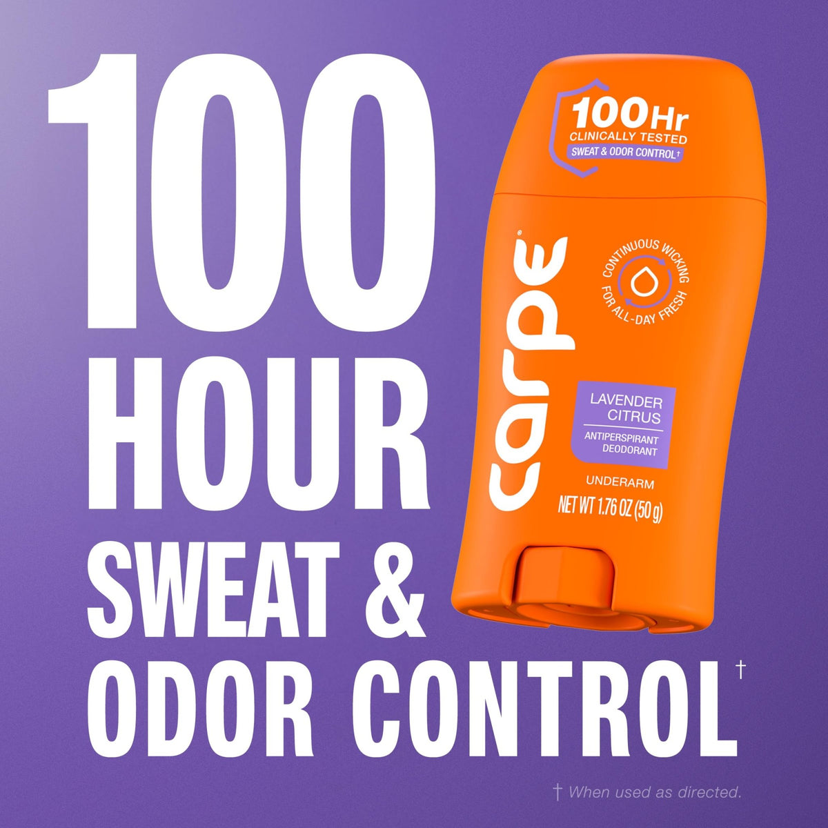 Carpe 100-Hour Antiperspirant Deodorant, Mountain Breeze - 2 Pack - Jansha Store