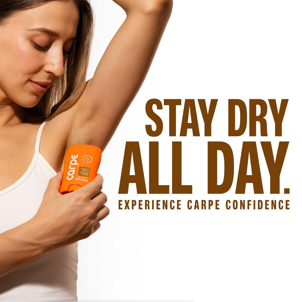 Carpe 100-Hour Antiperspirant Deodorant, Mountain Breeze - 2 Pack - Jansha Store