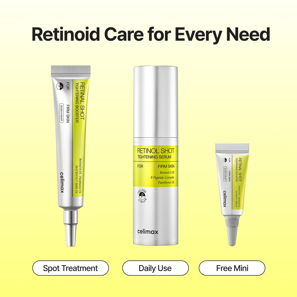 celimax The Vita A Retinal Shot Tightening Booster (Duo Set 0.51 fl.oz x 2) - Jansha Store