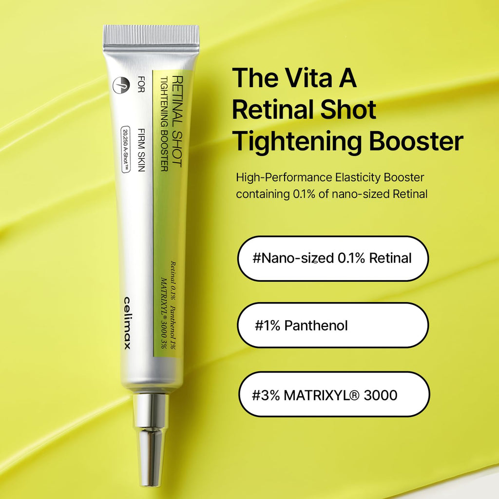 celimax The Vita A Retinal Shot Tightening Booster (Duo Set 0.51 fl.oz x 2) - Jansha Store