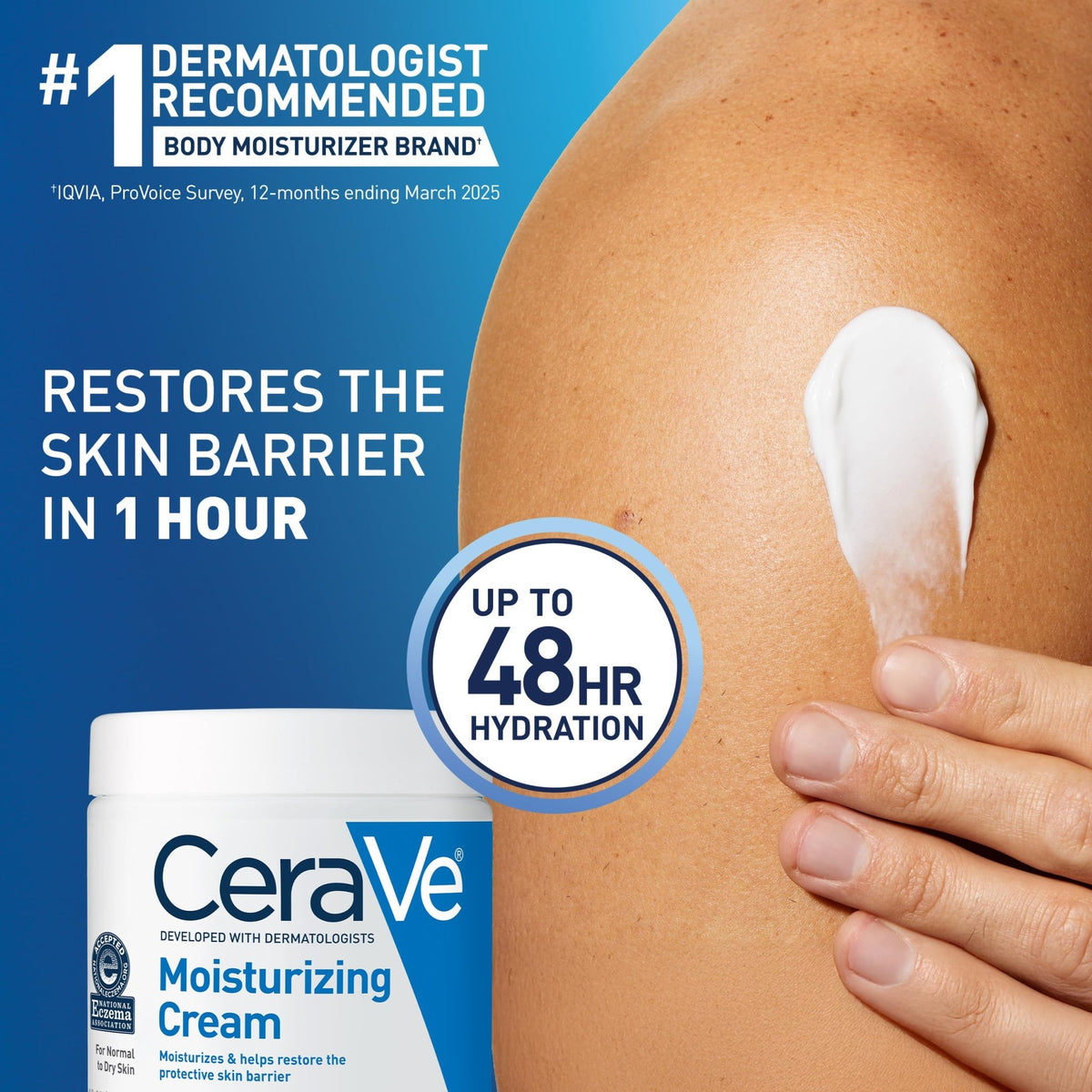 CeraVe Moisturizing Cream, Face & Body Moisturizer for Dry Skin, 19oz - Jansha Store