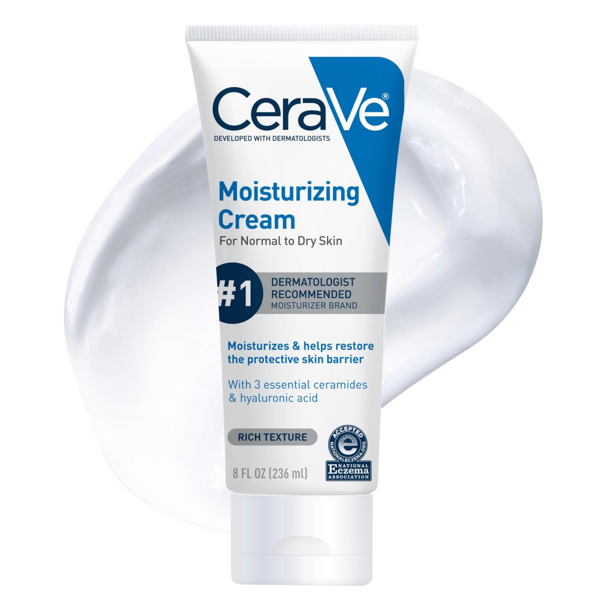 CeraVe Moisturizing Cream, Face & Body Moisturizer for Dry Skin, 19oz - Jansha Store