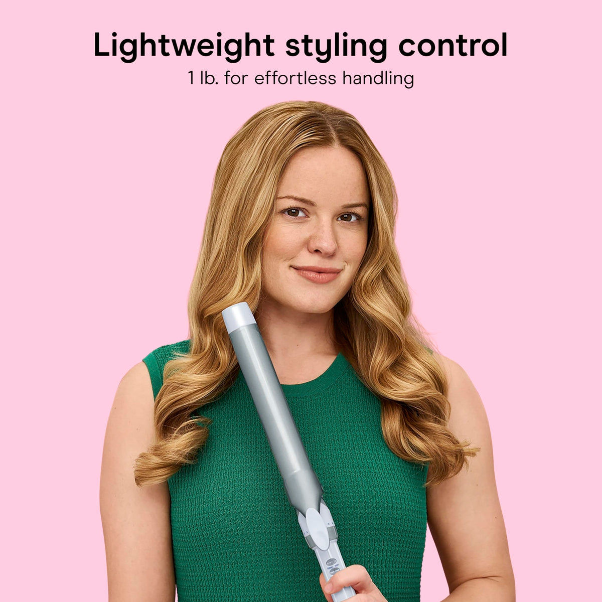 Conair Curling Iron, Double Ceramic, 1/2-in. Barrel, White/Rose Gold - Jansha Store