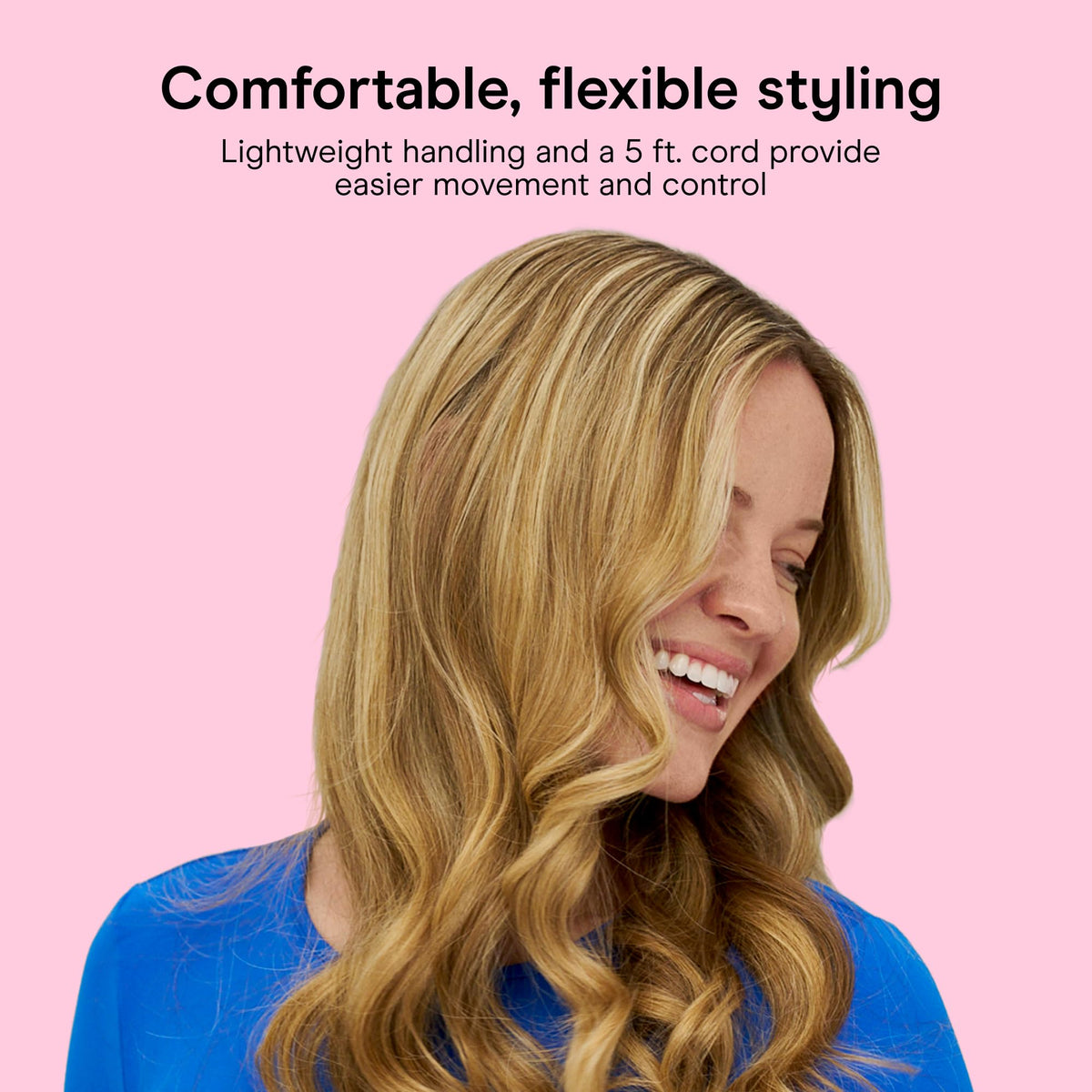 Conair Curling Iron, Double Ceramic, 1/2-in. Barrel, White/Rose Gold - Jansha Store