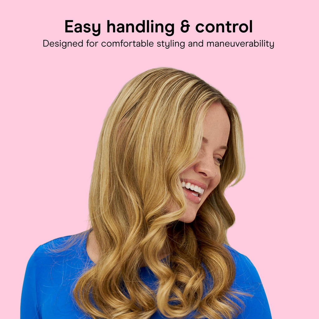 Conair Curling Iron, Double Ceramic, 1/2-in. Barrel, White/Rose Gold - Jansha Store