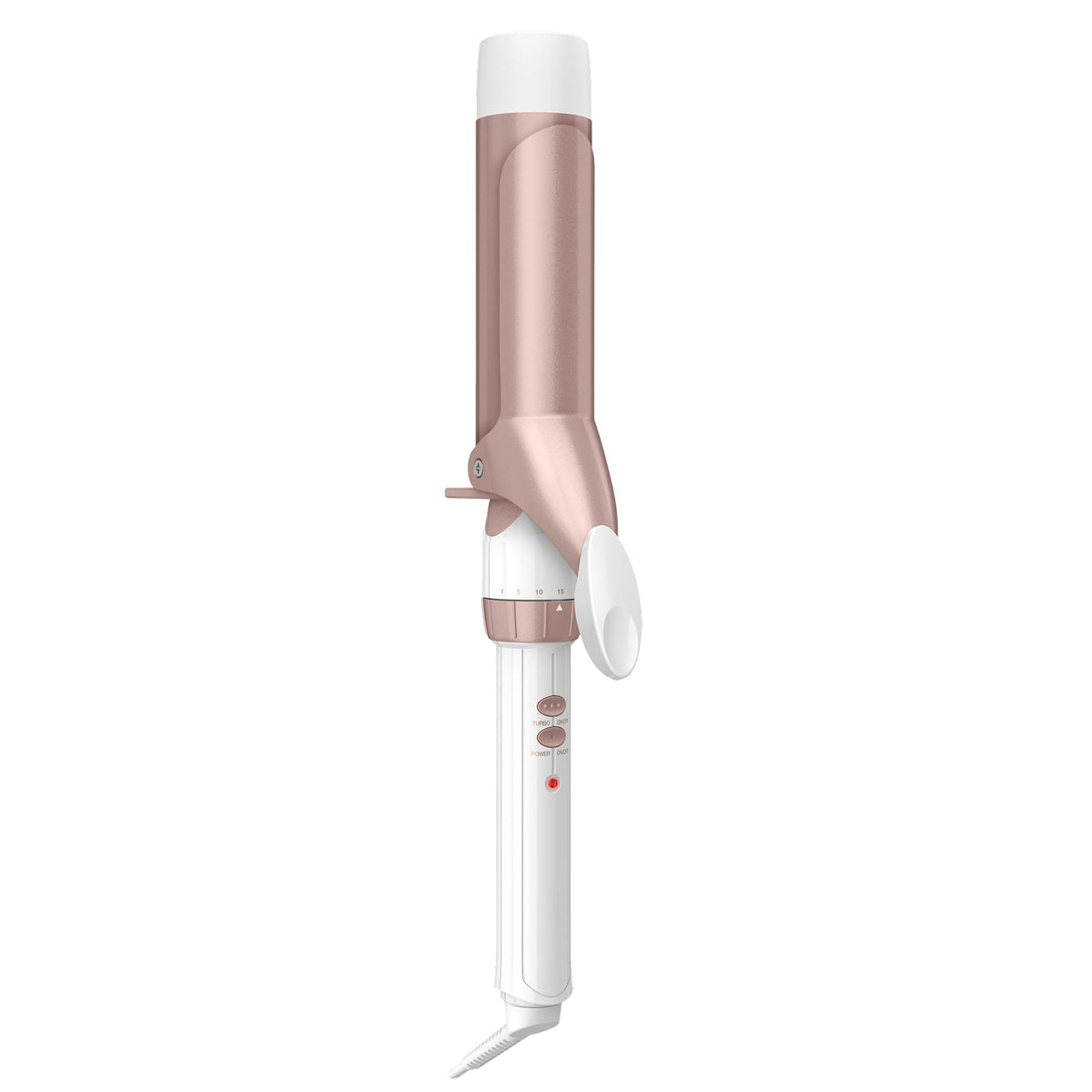 Conair Curling Iron, Double Ceramic, 1/2-in. Barrel, White/Rose Gold - Jansha Store