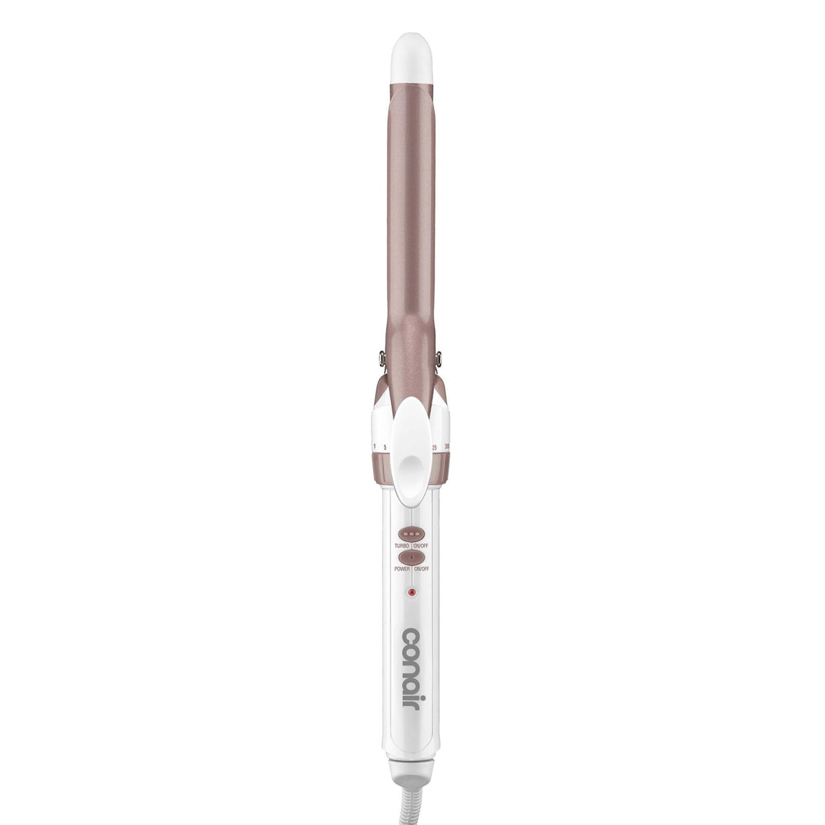 Conair Curling Iron, Double Ceramic, 1/2-in. Barrel, White/Rose Gold - Jansha Store