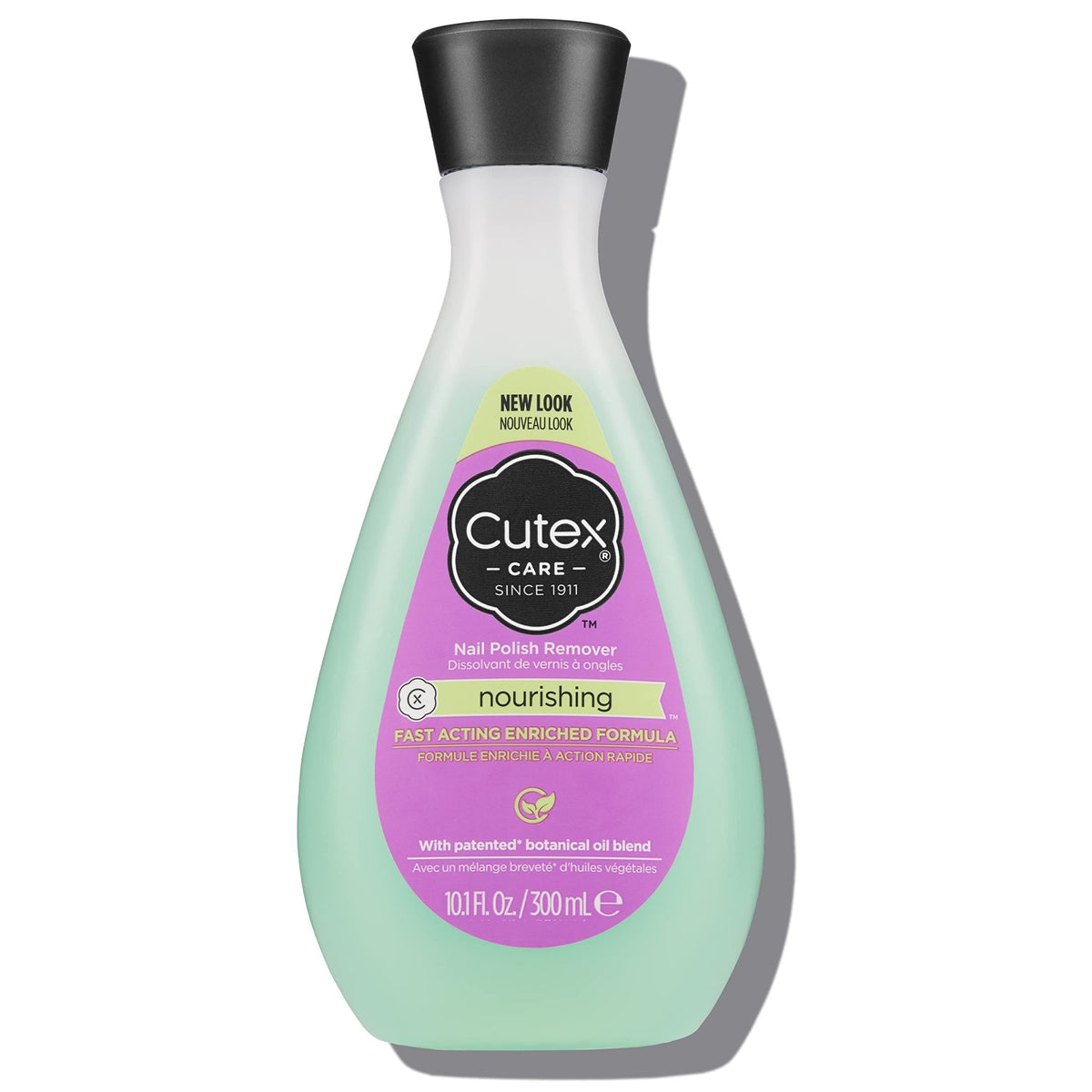 Cutex Nail Polish Remover, Strength Shield, Leaves Nails Looking Healthy, Contains Vitamins E, B5 & Hydrolyzed Silk, 6.76 Fl Oz - Jansha Store