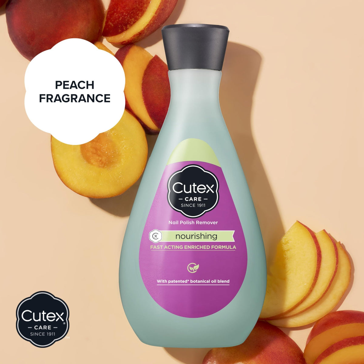 Cutex Nail Polish Remover, Strength Shield, Leaves Nails Looking Healthy, Contains Vitamins E, B5 & Hydrolyzed Silk, 6.76 Fl Oz - Jansha Store