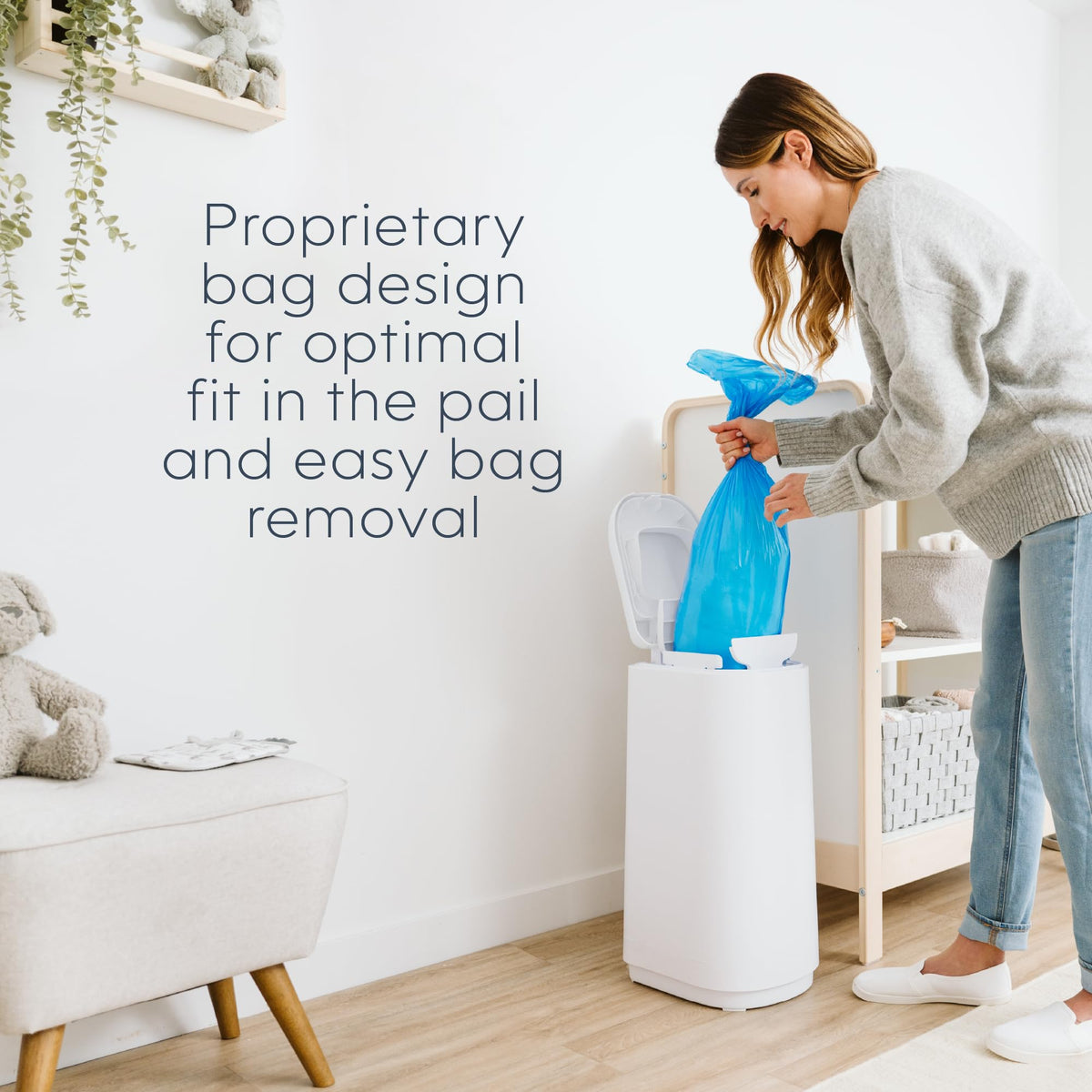 Diaper Genie Easy Roll Refill | 18 Bags Per Refill | Holds Up to 846 Newborn Diapers | Odor Control | Diaper Pail Refill Bags | Fits Diaper Genie Signature & Platinum Pails, Packaging may vary - Jansha Store