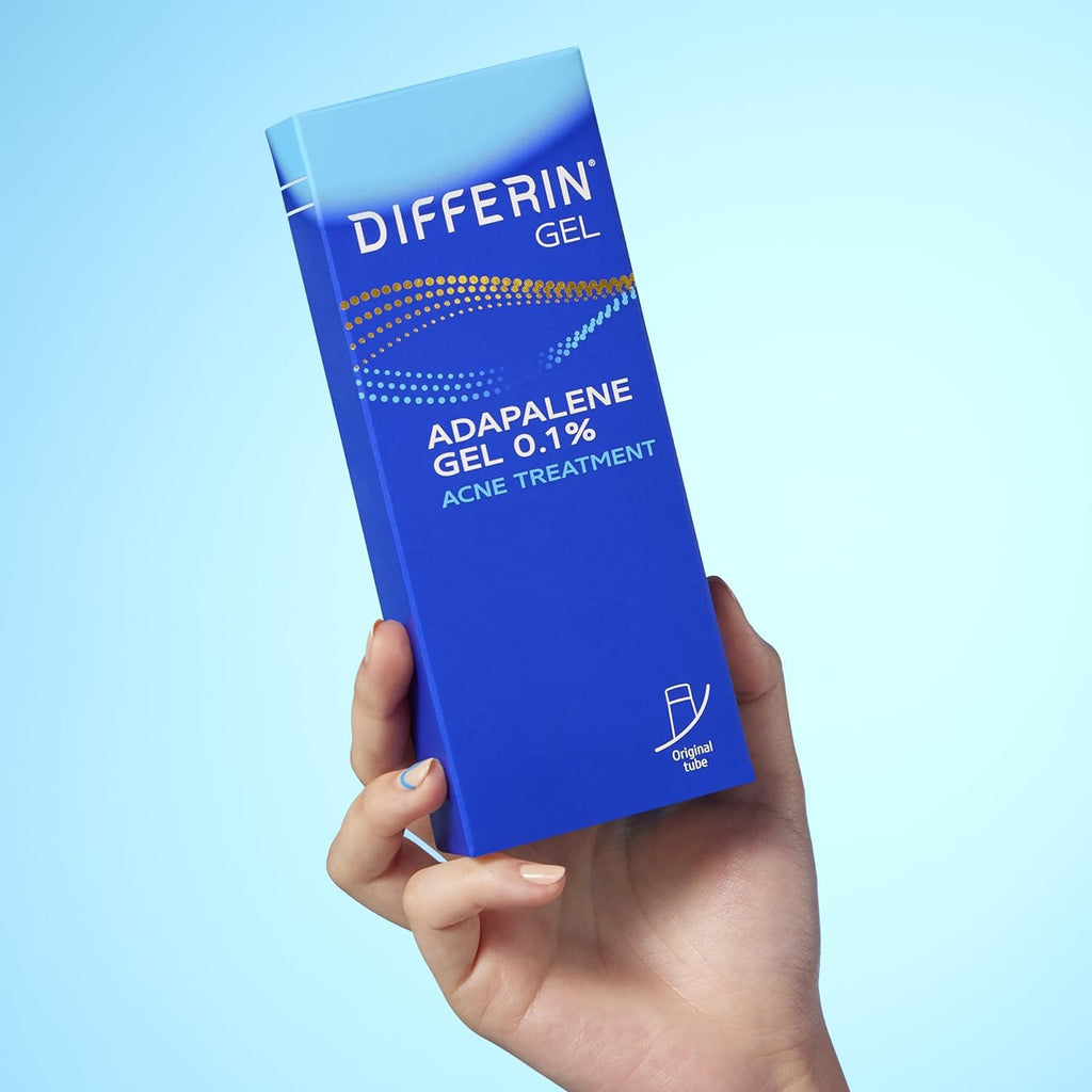 Differin Acne Retinoid Treatment Gel, 0.1% Adapalene, 15g Tube - Jansha Store