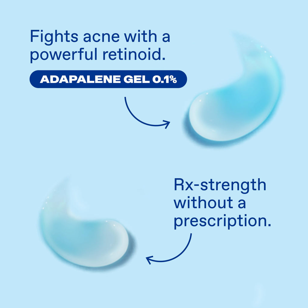 Differin Acne Retinoid Treatment Gel, 0.1% Adapalene, 15g Tube - Jansha Store