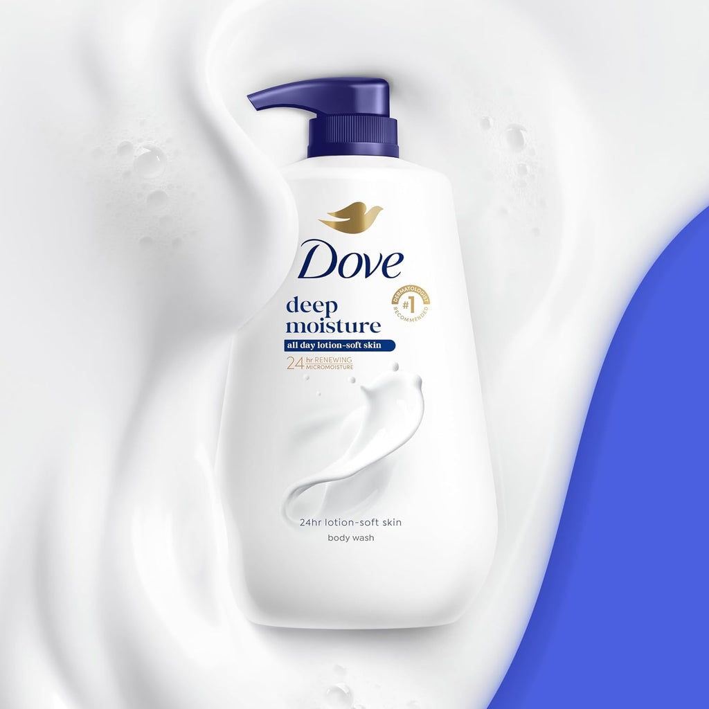 Dove Deep Moisture Body Wash, 30.6 oz Pump, Sulfate Free - Jansha Store