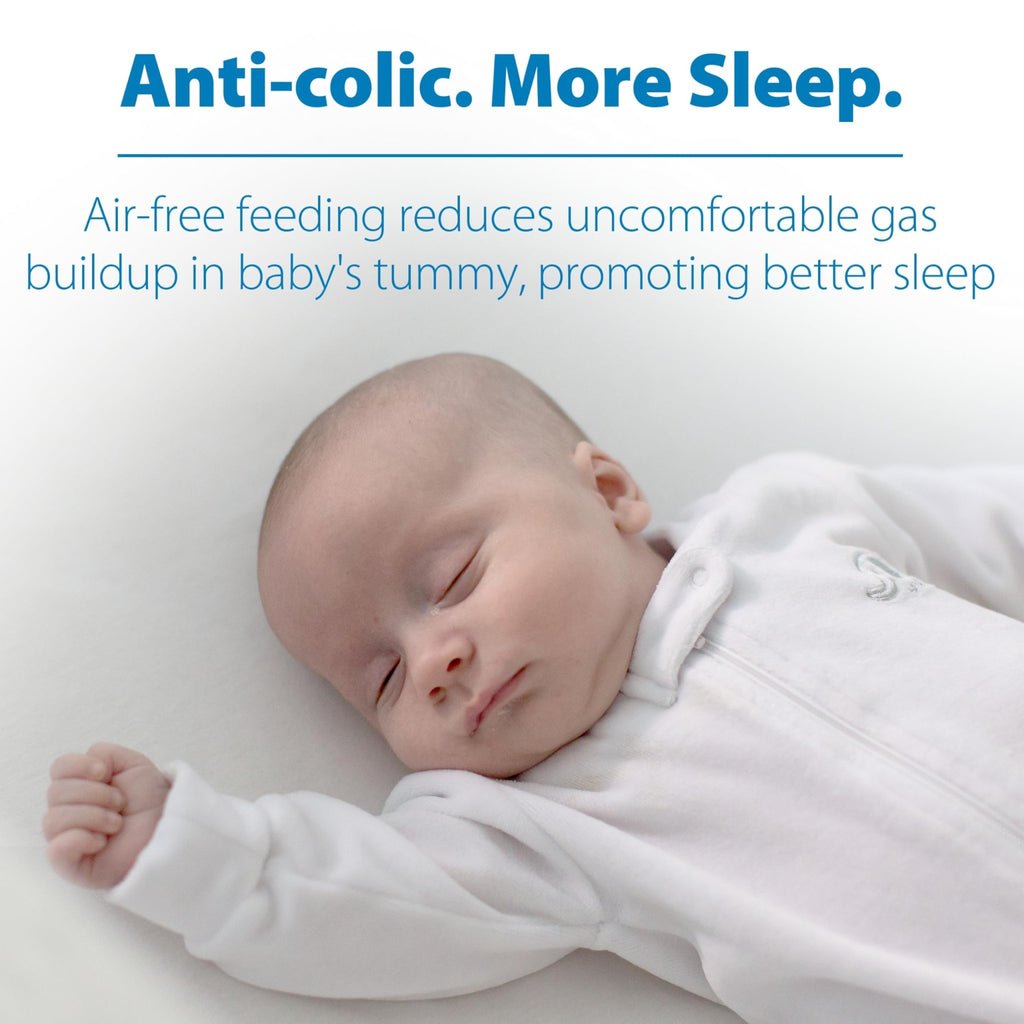Dr. Brown's Anti-Colic Options+ Narrow Baby Bottle, Clear, 4 oz, 4-Pack - Jansha Store