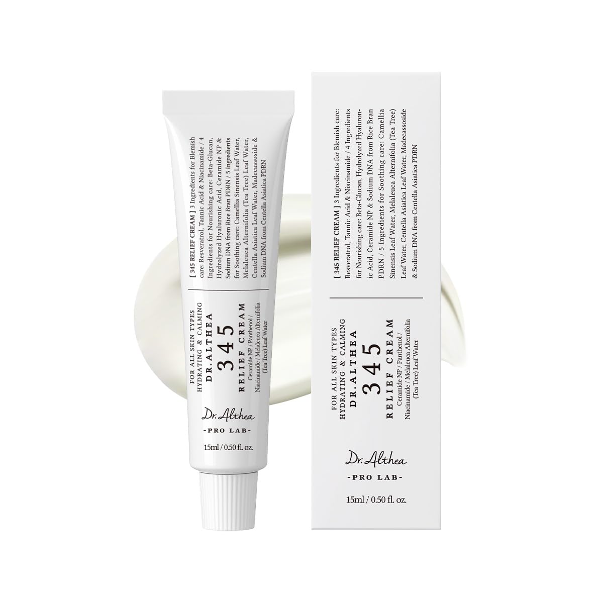 Dr.Althea 345 Relief Cream, 1.69 Fl Oz (Ver.2 - Pack of 2) - Jansha Store
