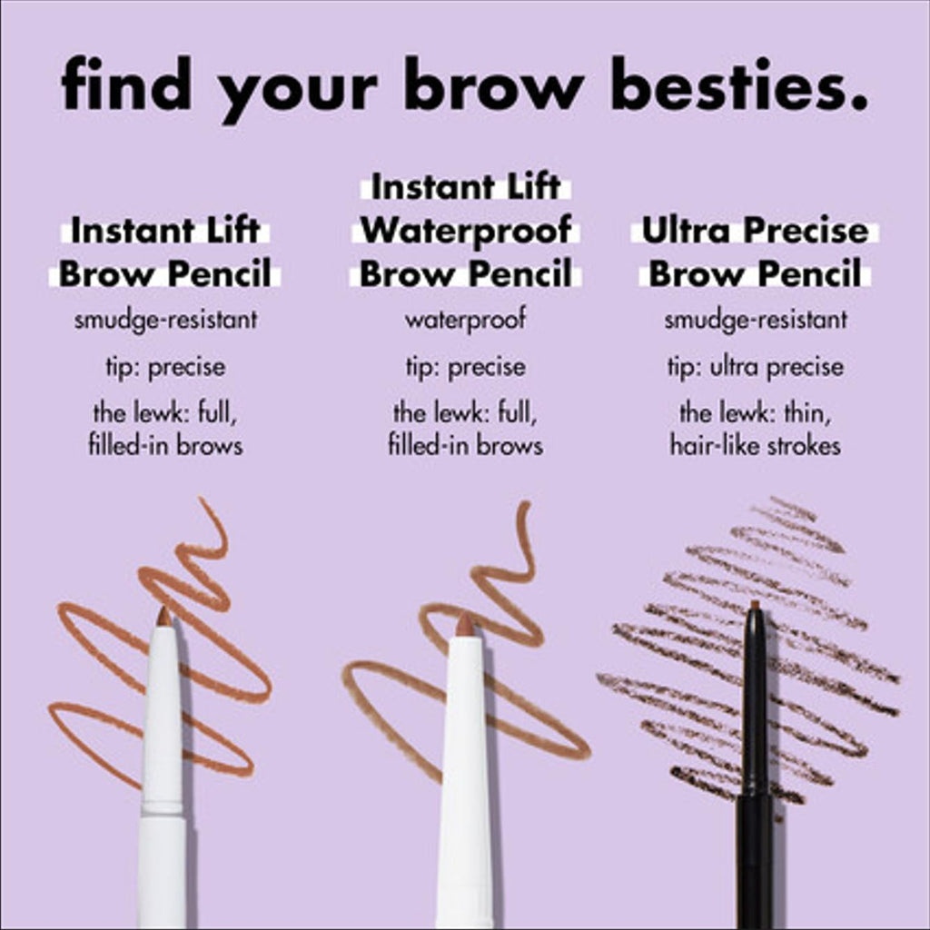 e.l.f. Instant Lift Brow Pencil, Dual-Sided, Taupe - Jansha Store